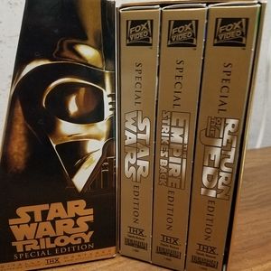 Star wars trilogy limited edition vhs